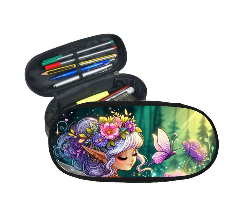 Federmäppchen Kinder mit Namen Fee – personalisiertes Stifteetui/Stiftebox Schule Geschenk Einschulung - CreativMade