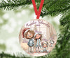 Personalisierter Christbaumschmuck mit Namen – Geschenk für Familie & Freunde Ornament Weihnachten - CreativMade