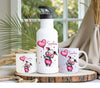 Personalisiertes Kinder Trinkflaschen- & Tassen-Set mit Namen Schwein – Edelstahl Trinkflasche 500 ml für Schule & Kindergarten - CreativMade
