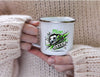 Kinder Tischset personalisiert mit Namen Fußball Jungen - abwischbar und rutschfest Platzdeckchen Platzset Tischunterlage - personalisierte Tasse Emaille oder Keramik - CreativMade