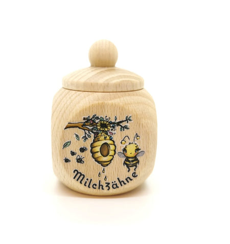 Milchzahndose Bienchen 4 x 4 cm - CreativMade 
