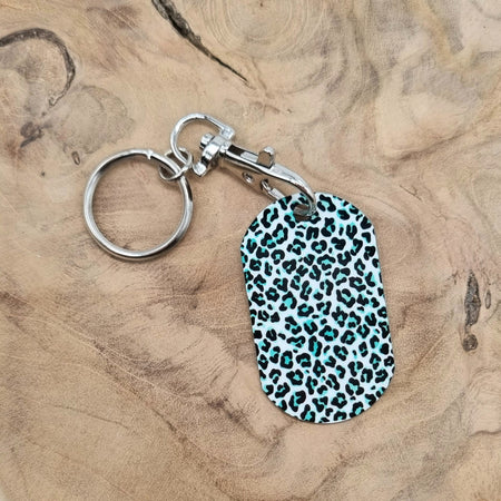 Schlüsselanhänger Leopard Mintgrün - CreativMade 