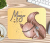 Mauspad mit Name Eichhörnchen Mousepad - CreativMade 