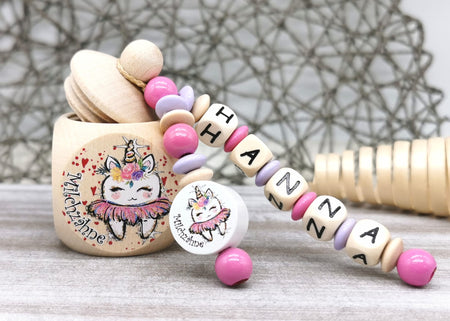 Milchzahndose mit Namen Zahnfee - CreativMade 