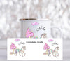 personalisierte Tasse mit Namen Mädchen Emaillie Pferd - CreativMade 