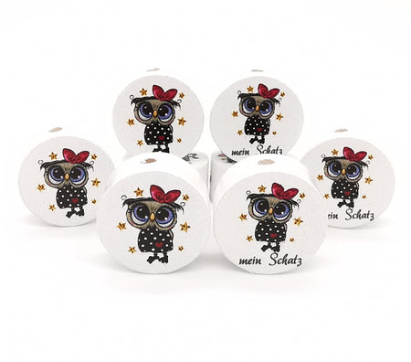 Motivscheibe Eule mein Schatz - CreativMade 