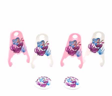 Chiphalter mit Einkaufswagenchip Set nimm dir Zeit für meer - CreativMade 