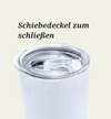 Personalisierter Trinkbecher mit Name & Strohhalm Mint to go Becher - CreativMade 