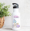 Kinder Trinkflasche mit Name Mädchen Prinzessin - CreativMade 