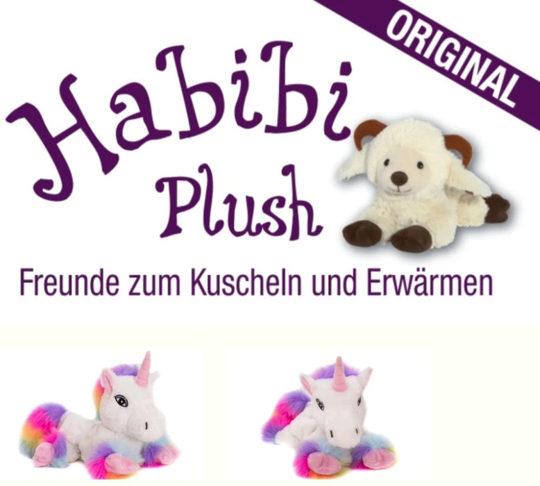Wärmetier Pegasus Einhorn Puppy Wärmflasche Kuscheltier Habibi Plush - CreativMade 