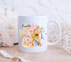 Tasse mit Name Pferd Emaillie oder Keramik - CreativMade 