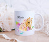 Tasse mit Name Pferd Flügel Emaillie oder Keramik - CreativMade 