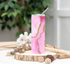 Personalisierter Trinkbecher mit Name & Strohhalm personalisiert Pink Gold to go Becher - CreativMade 