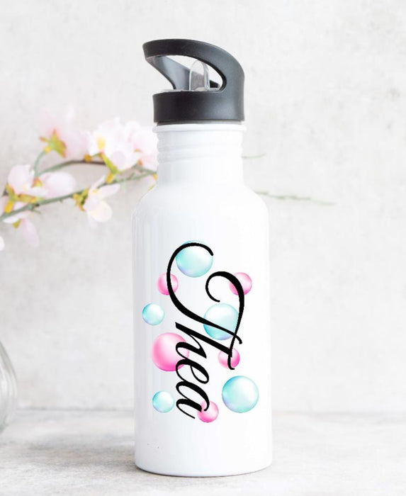 Trinkflasche mit Name Kinder Mädchen - CreativMade 