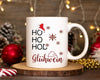 Tasse Weihnachten Ho Ho Hol Glühwein lustig - CreativMade 
