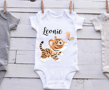 Baby Body mit Name Tiger - CreativMade 