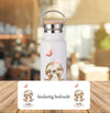 Personalisierte Thermosflasche Faultier mit Name Trinkflasche Thermoskanne - CreativMade 